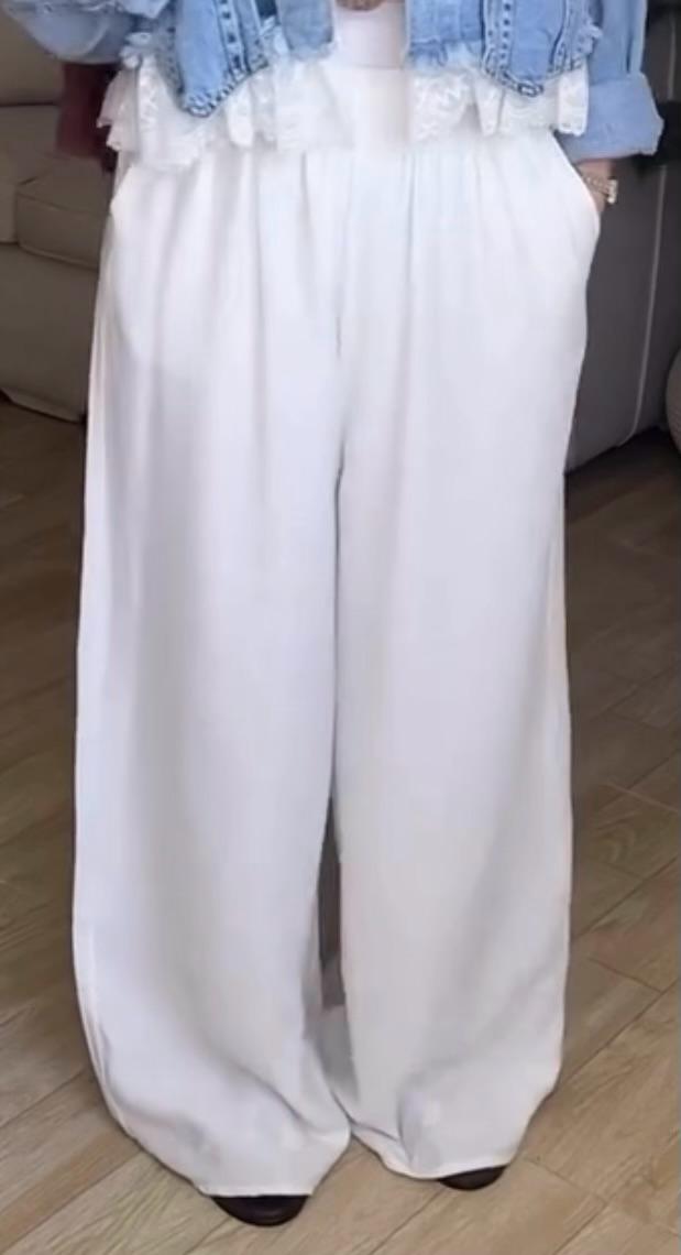 White Summer Pants - بنطلون الصيف الأبيض