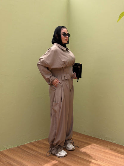 سيت كورسيه كاجوال (Casual Corset Set)
