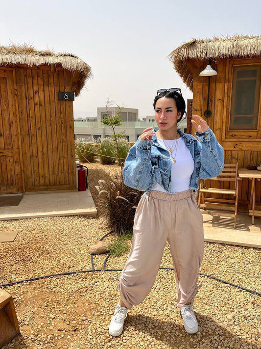The Classic Cropped Denim Jacket