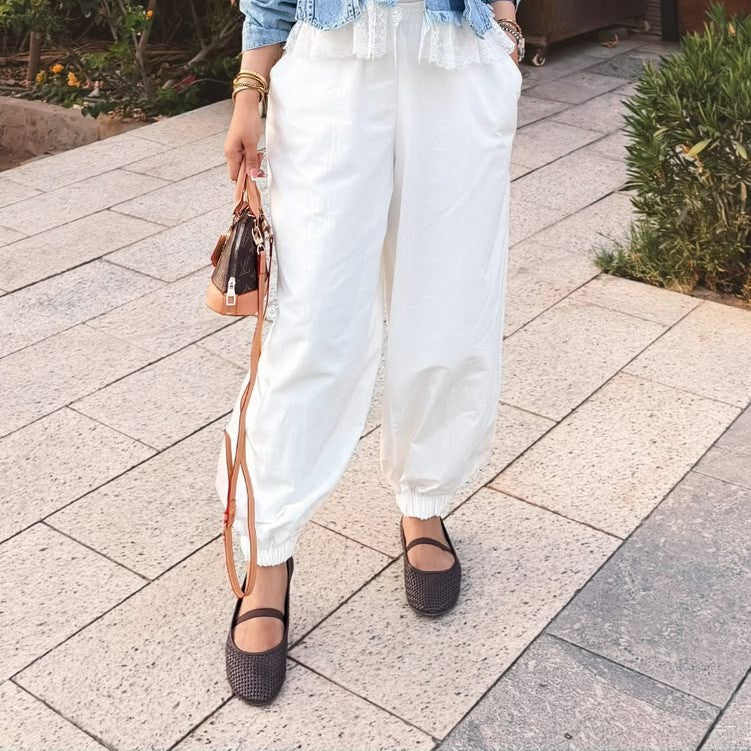White Summer Pants - بنطلون الصيف الأبيض
