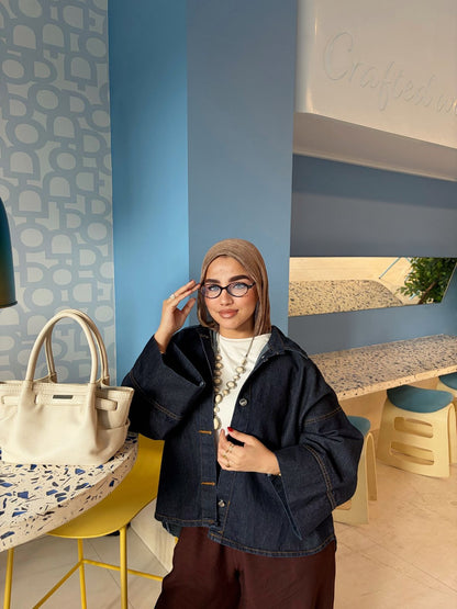 Denim Oversized Jacket