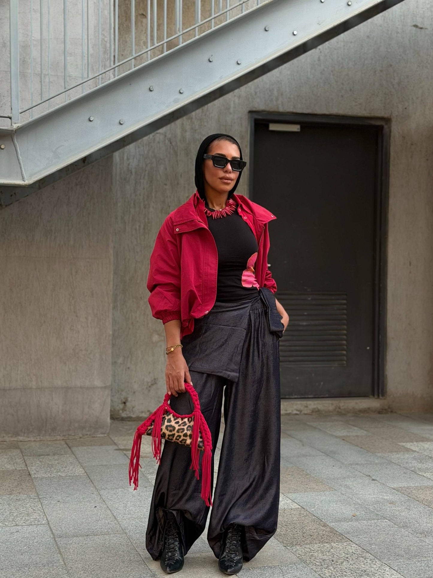 Cora Red Jacket