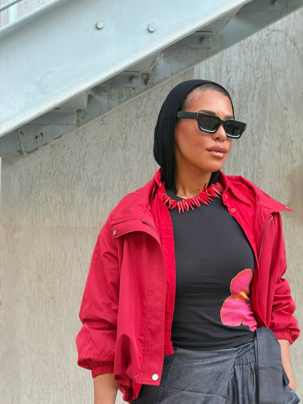 Cora Red Jacket