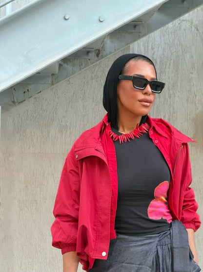 Cora Red Jacket