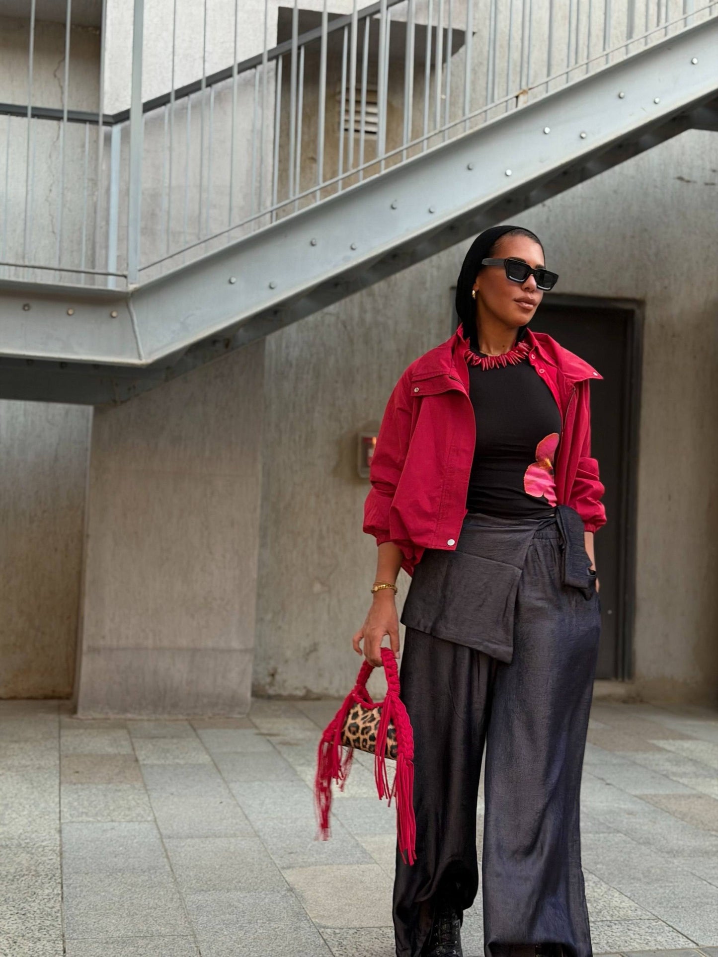 Cora Red Jacket