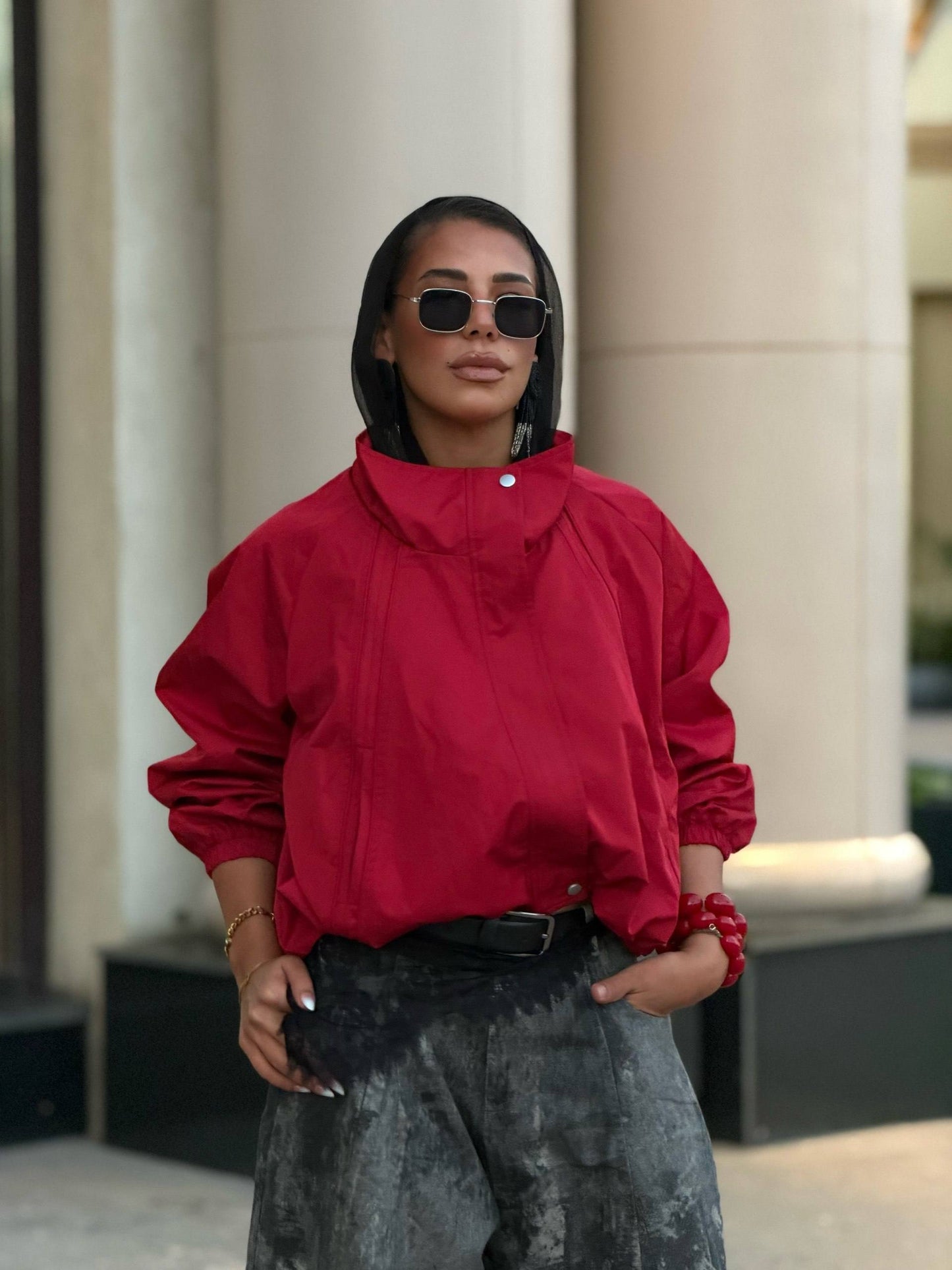 Cora Red Jacket